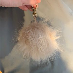 keychain puffball
